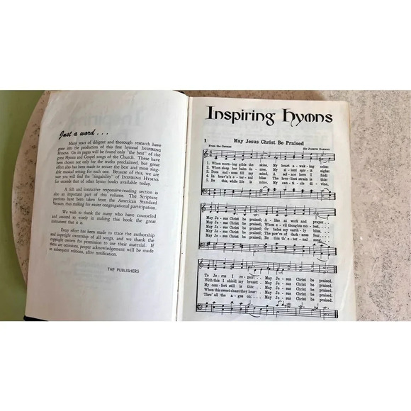 Inspiring Hymns by Alfred B. Smith Vintage Singspiration Hardcover 1971 Edition - Picture 8 of 12